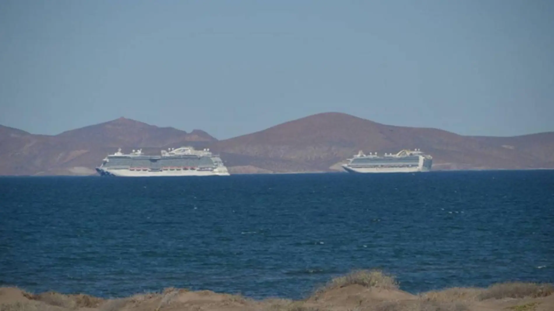 Contaminación cruceros La Paz